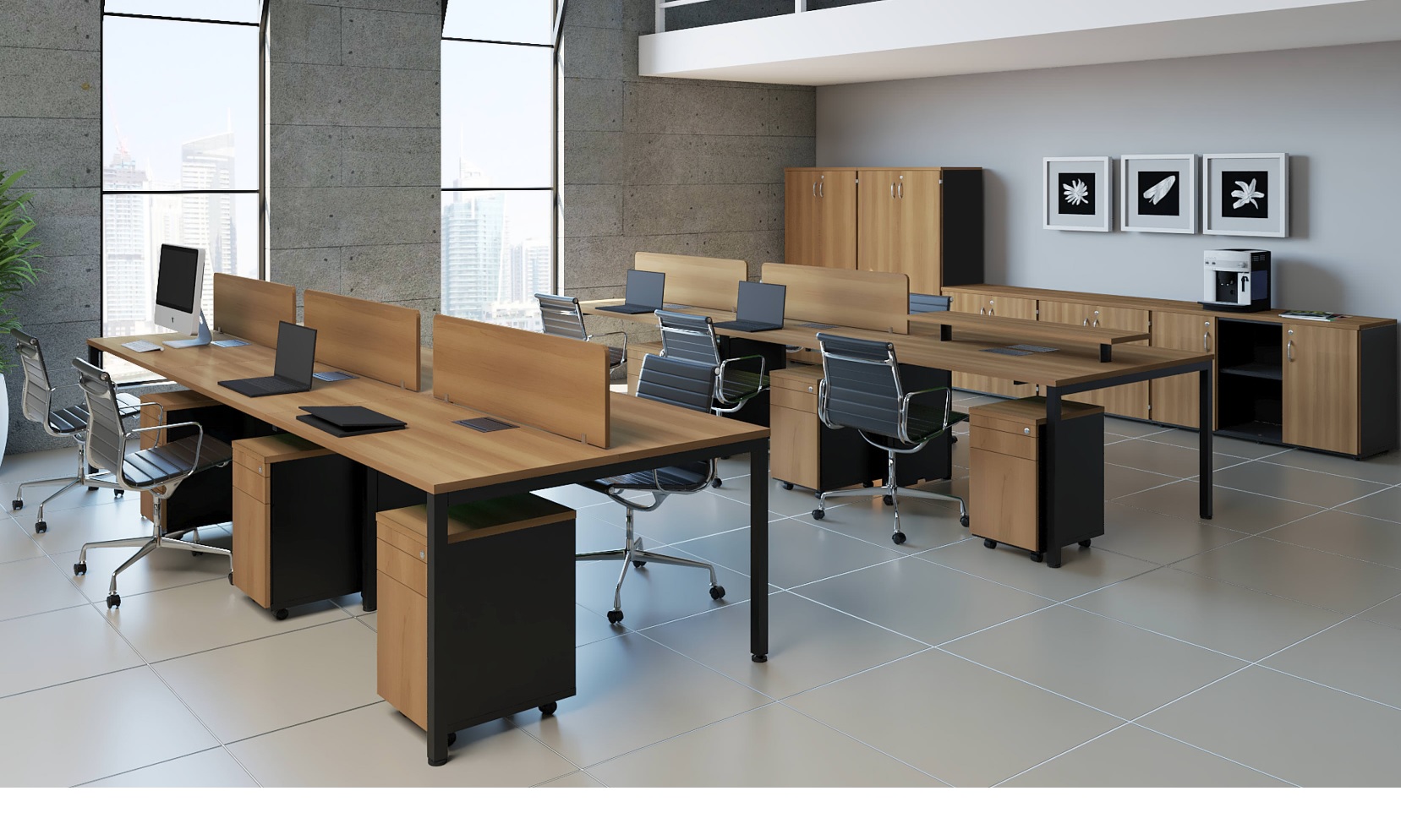 Mesa plataforma 4 lugares: otimização de espaços com funcionalidade e design