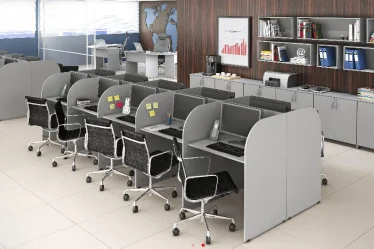Mesa call center: funcionalidade e conforto para o seu ambiente de trabalho