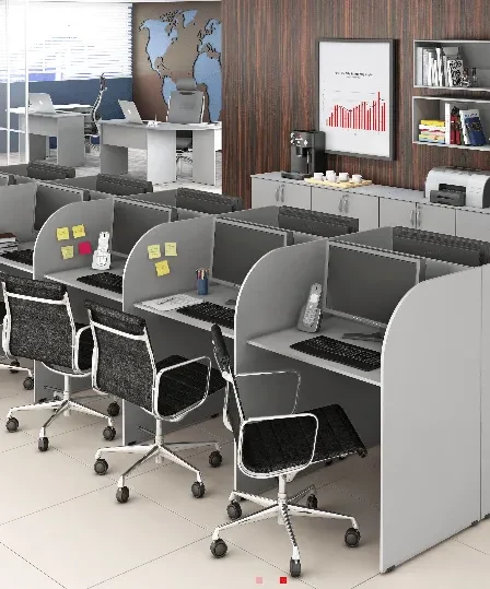 Mesa call center: funcionalidade e conforto para o seu ambiente de trabalho