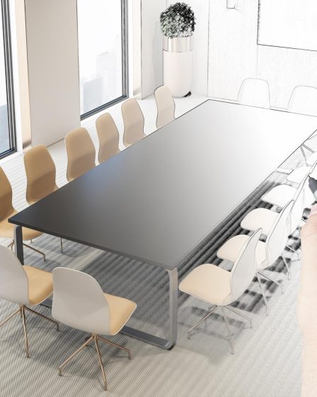 Planejamento de layout corporativo