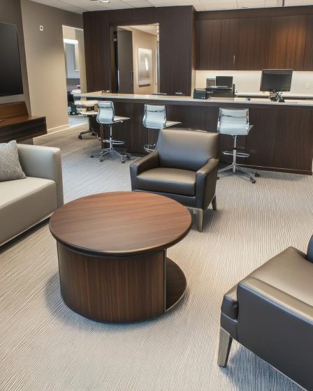 Projeto de mobiliário corporativo