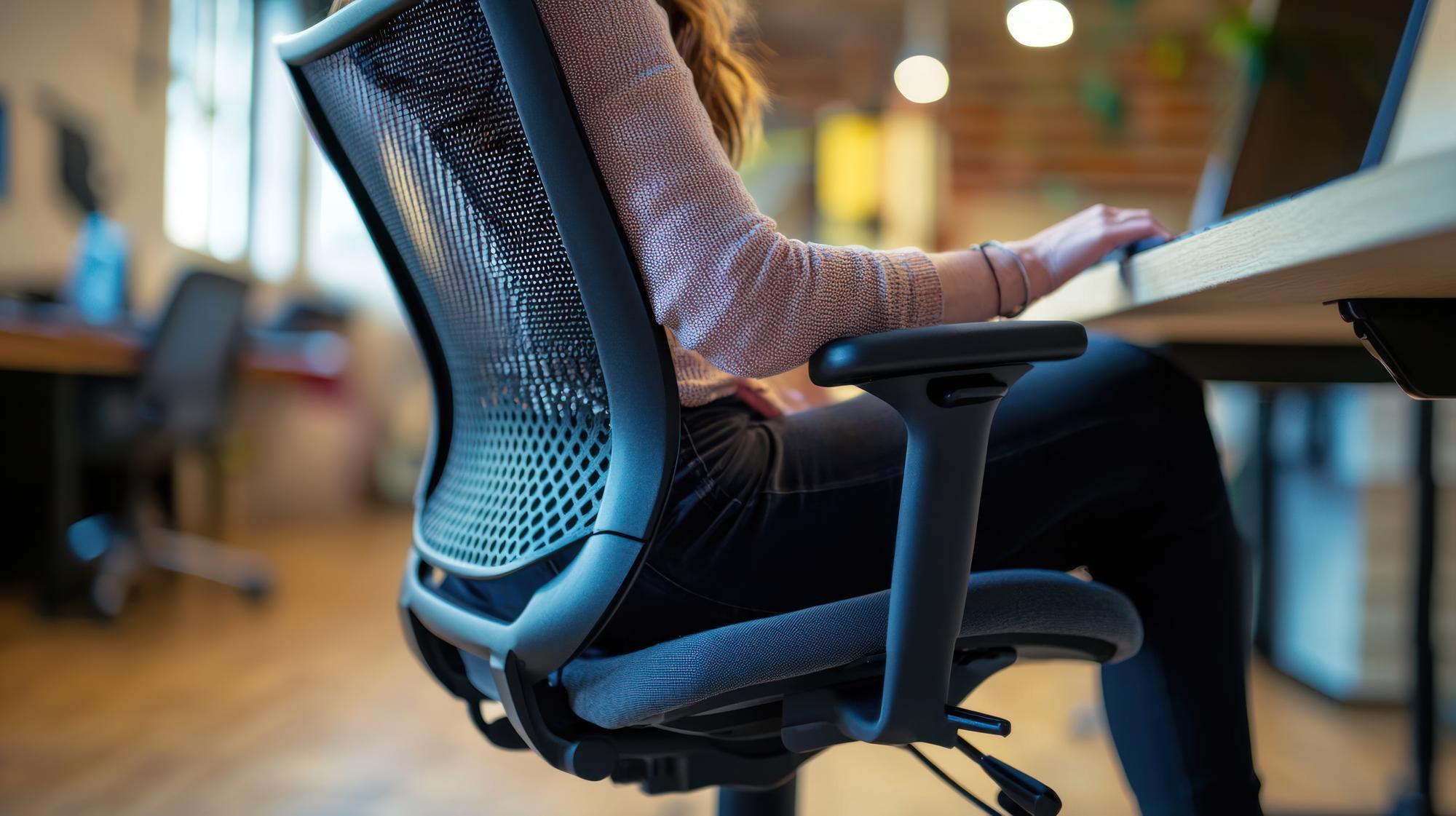 Cadeiras corporativas ergonômicas