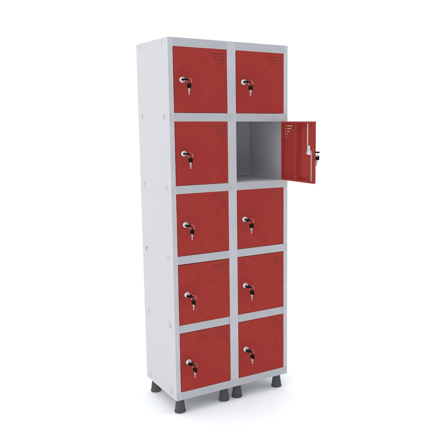 ROUPEIRO 10 PORTAS PEQUENAS LISAS